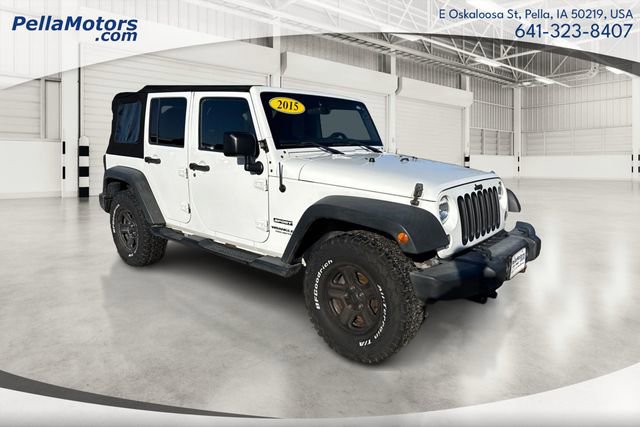 Used 2015 Jeep Wrangler Unlimited Sport image 1