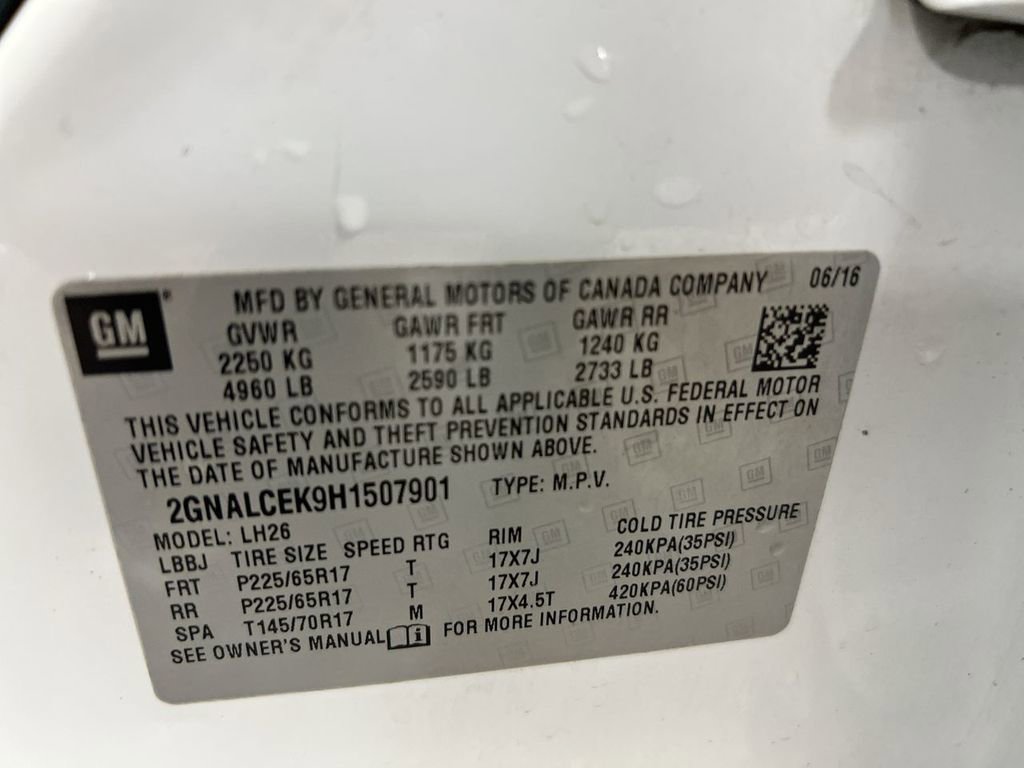 Used 2017 Chevrolet Equinox LT w/ Convenience Package image 27