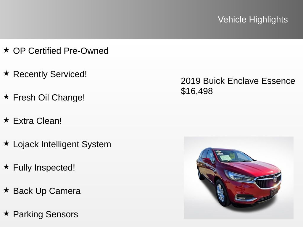 Used 2019 Buick Enclave Essence image 4