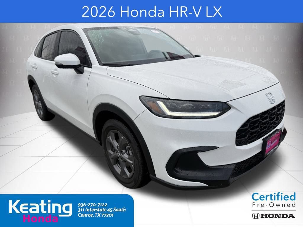 Certified 2026 Honda HR-V LX