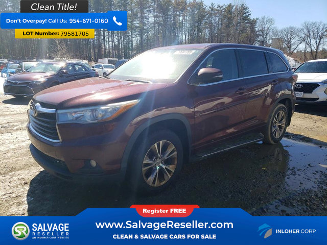 Used 2015 Toyota Highlander Plus image 1