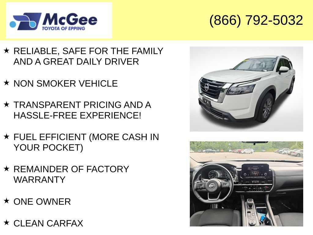 Used 2025 Nissan Pathfinder SV AWD/4WD image 4