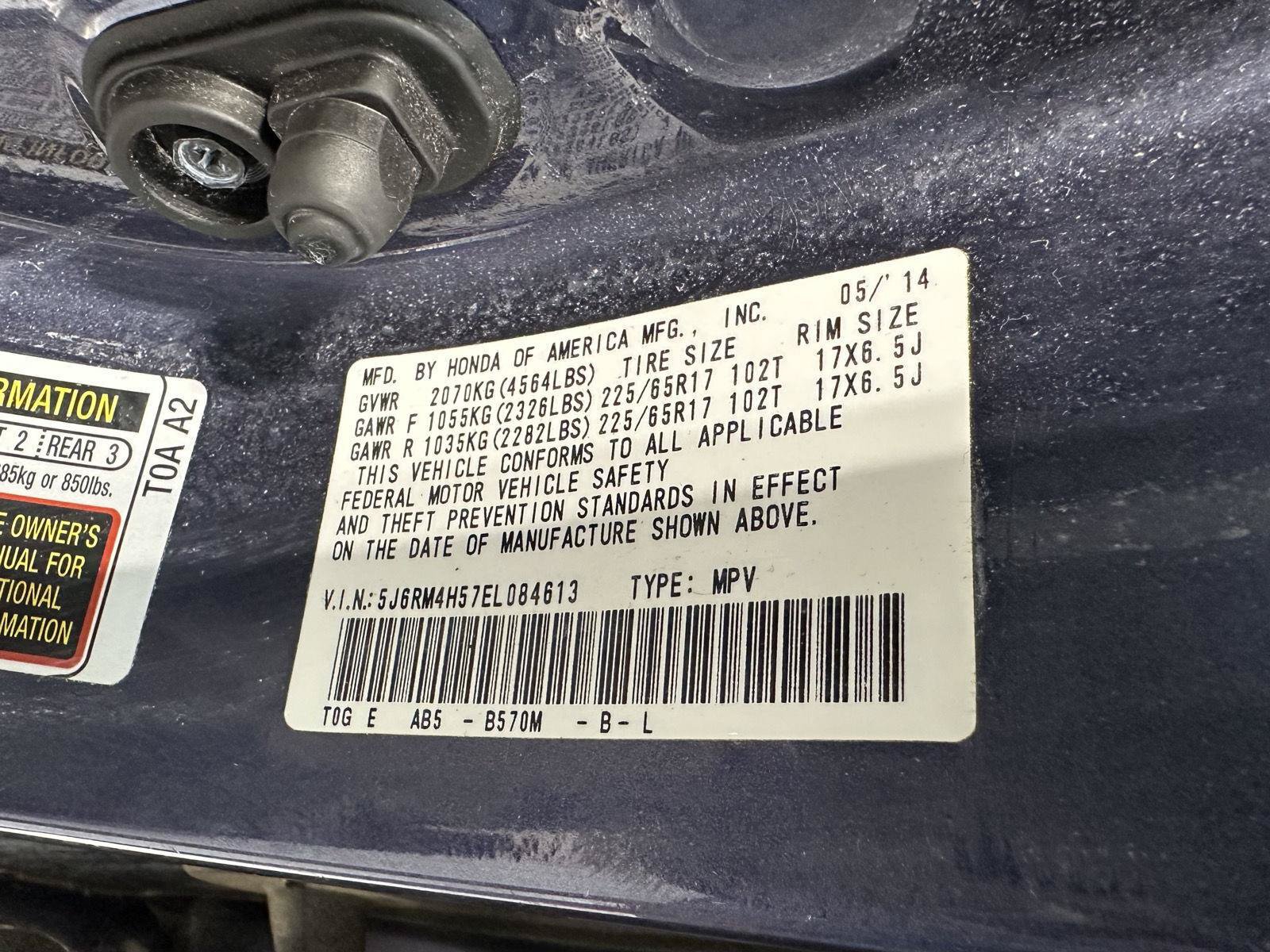 Used 2014 Honda CR-V EX image 16