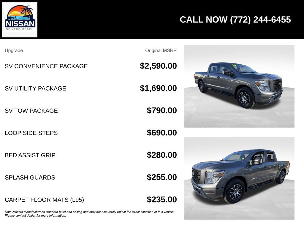 Used 2024 Nissan Titan SV w/ SV Convenience Package image 6