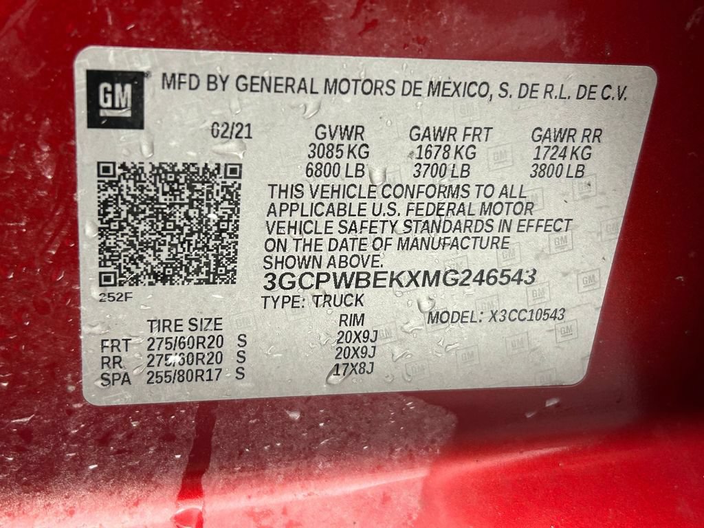 Used 2021 Chevrolet Silverado 1500 Custom RWD image 21