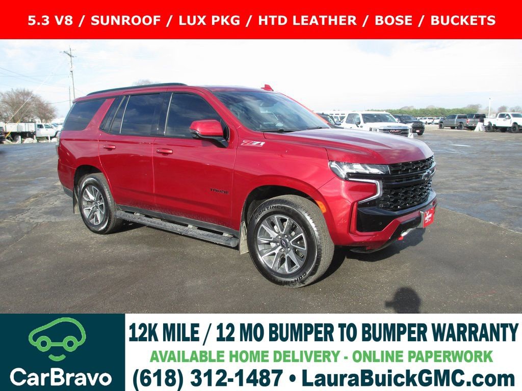Used 2023 Chevrolet Tahoe Z71 w/ Luxury Package image 1