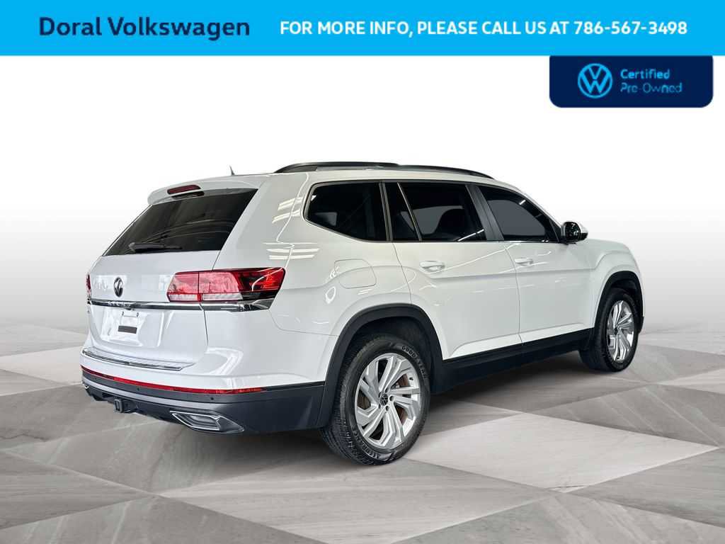 Certified 2023 Volkswagen Atlas SE w/ Panoramic Sunroof Package FWD image 8