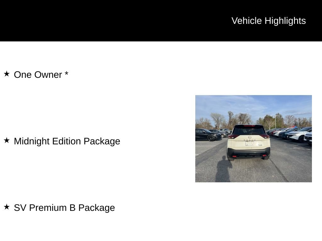 Used 2023 Nissan Rogue SV w/ SV Premium B Package AWD/4WD image 10