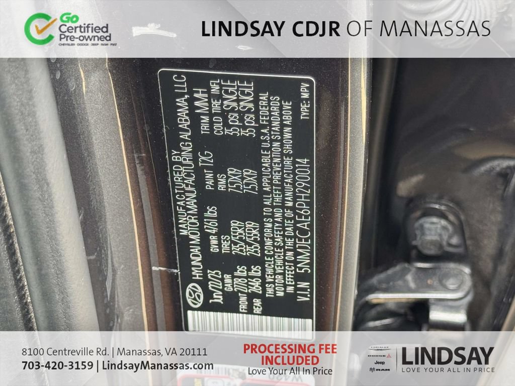 Used 2023 Hyundai Tucson Limited AWD/4WD image 33