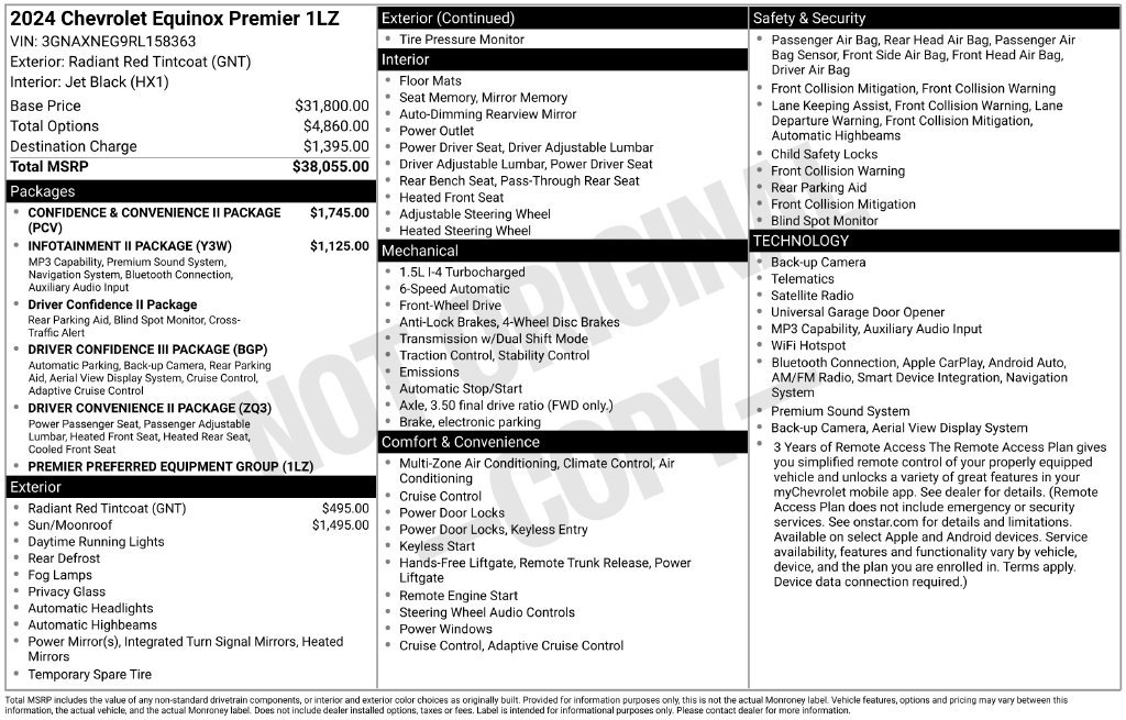 Used 2024 Chevrolet Equinox Premier FWD image 4