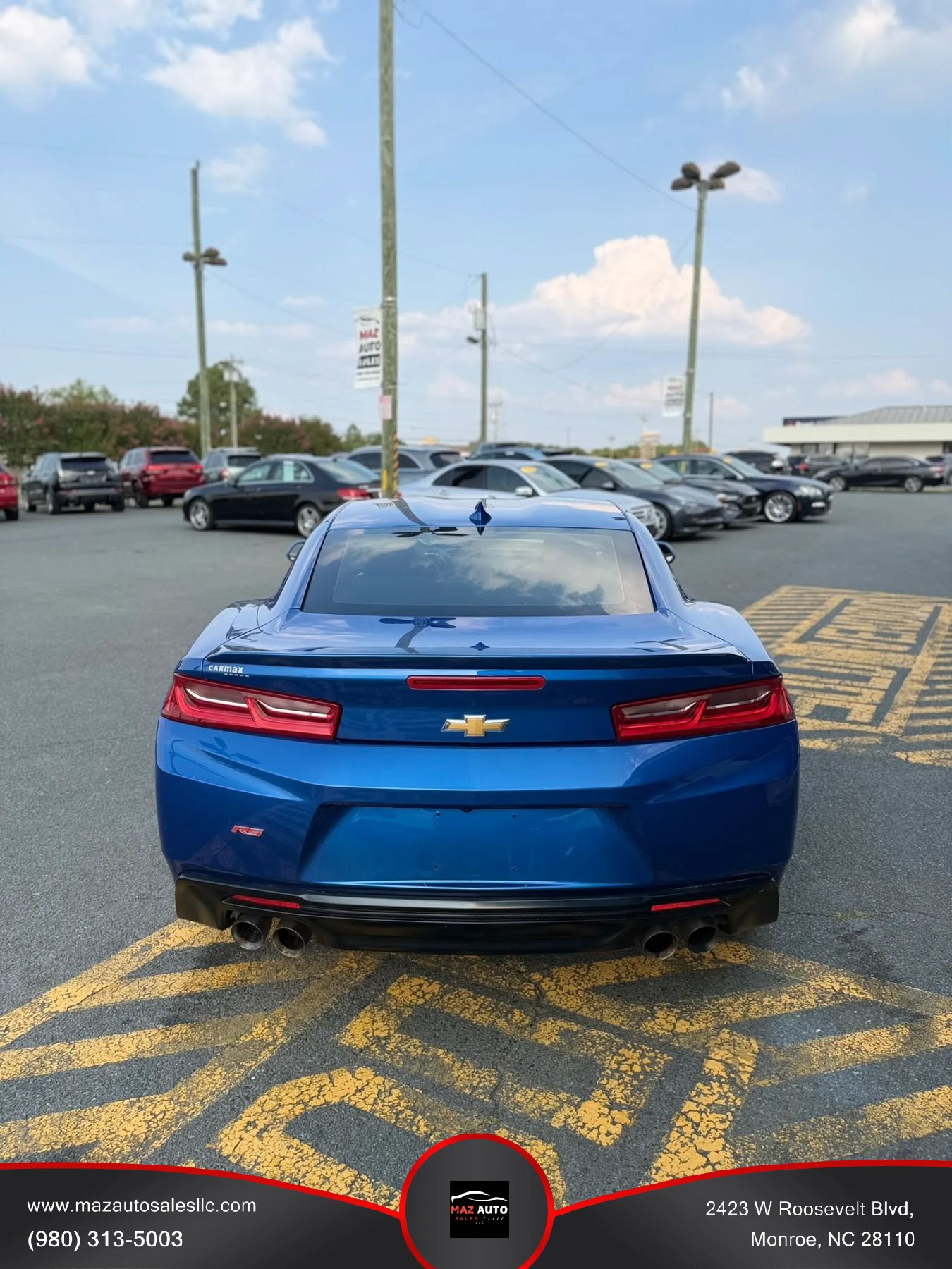 Used 2017 Chevrolet Camaro LT w/ RS Package RWD image 5