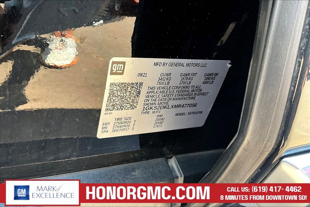 Used 2021 GMC Yukon Denali AWD/4WD image 16