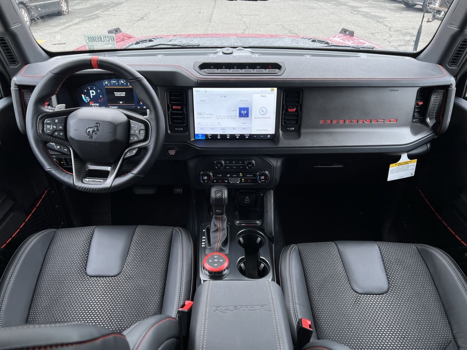 New 2026 Ford Bronco Raptor w/ Interior Carbon Fiber Pack AWD/4WD image 23
