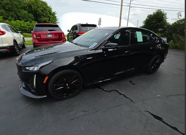 Certified 2022 Cadillac CT5 V w/ LPO, ONYX Package