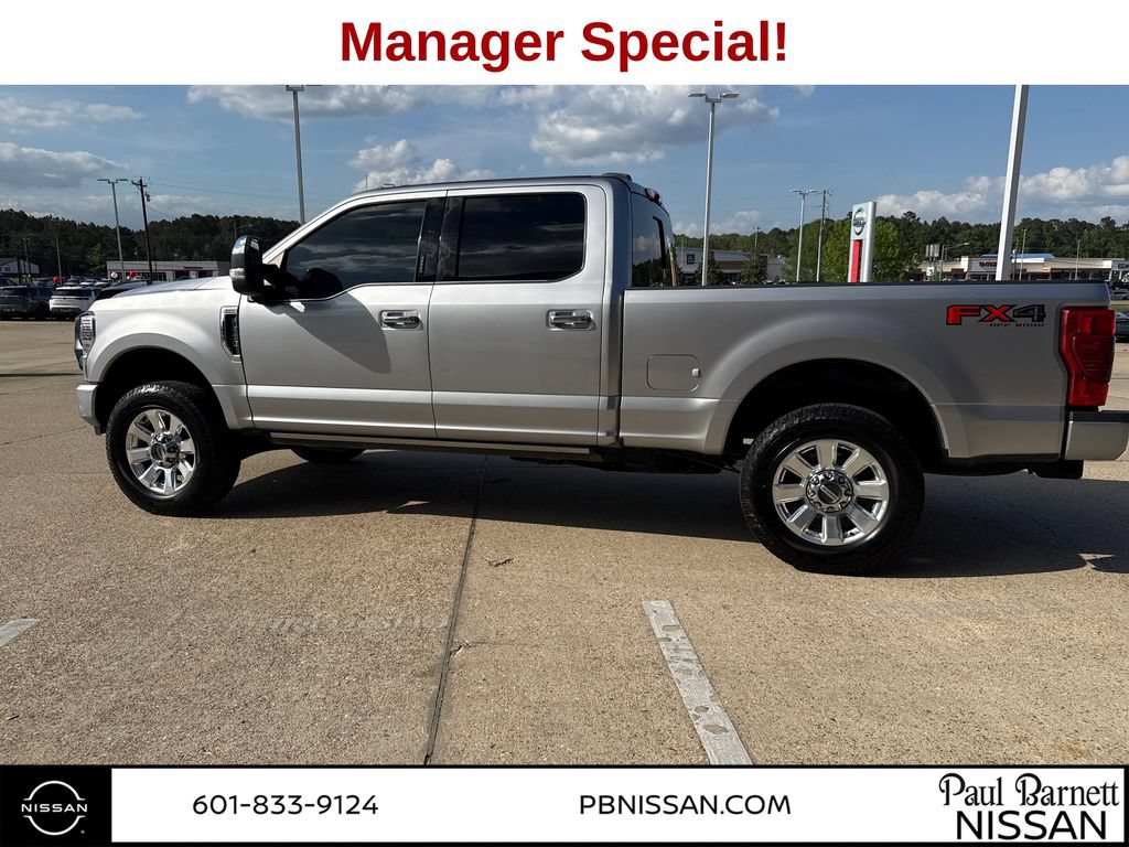 Used 2021 Ford F250 Platinum w/ FX4 Off-Road Package AWD/4WD image 16