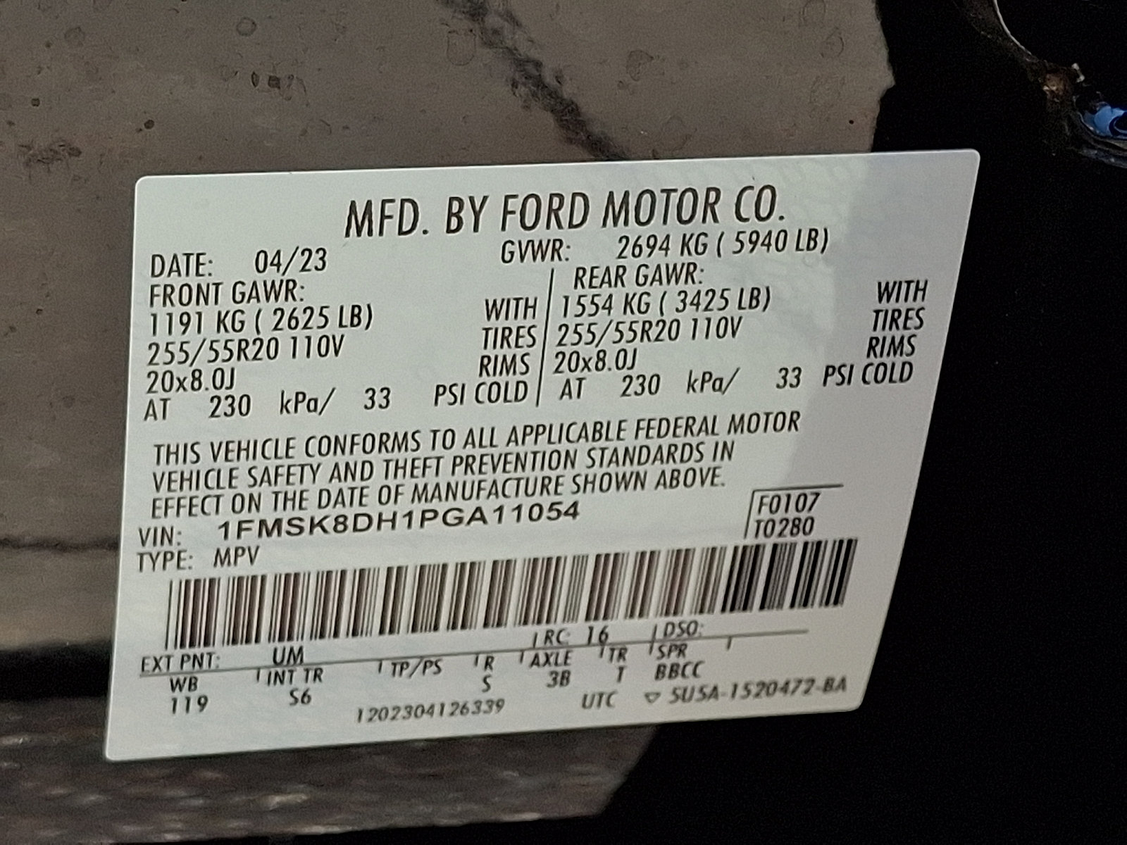 Certified 2023 Ford Explorer XLT w/ Equipment Group 202A AWD/4WD image 27