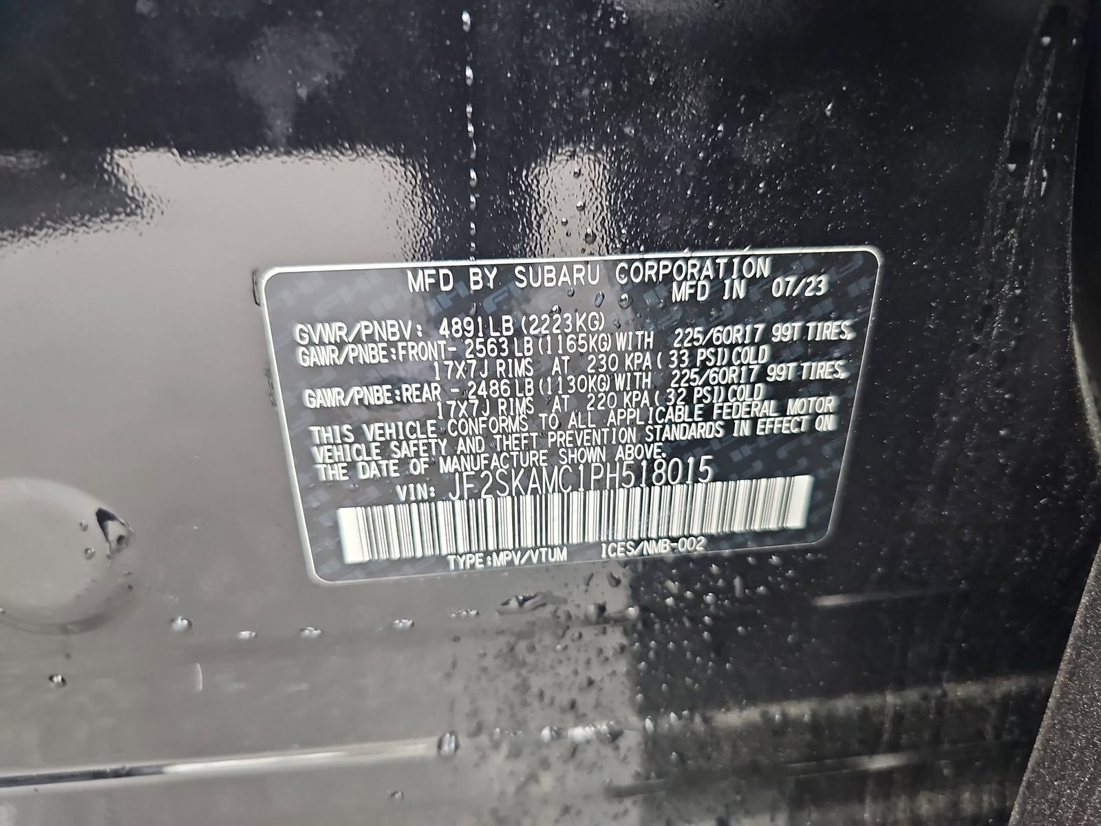 Certified 2023 Subaru Forester Wilderness image 16