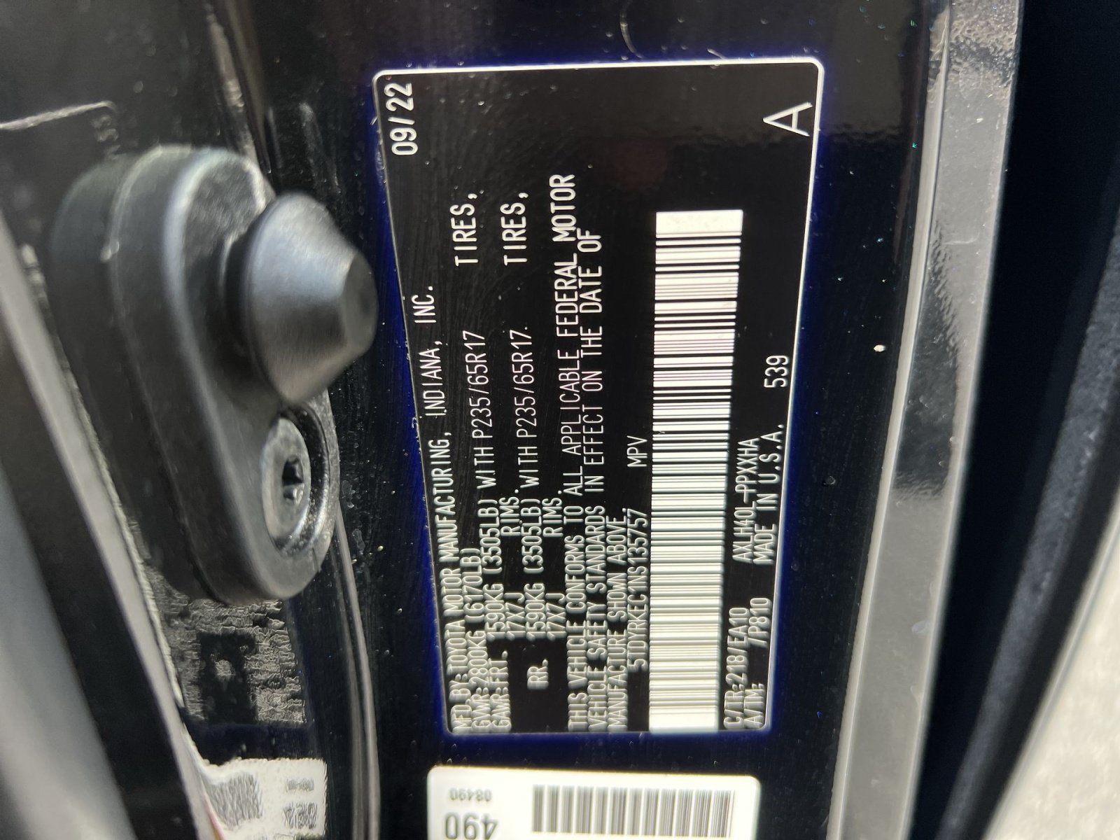 Used 2022 Toyota Sienna XLE FWD image 29