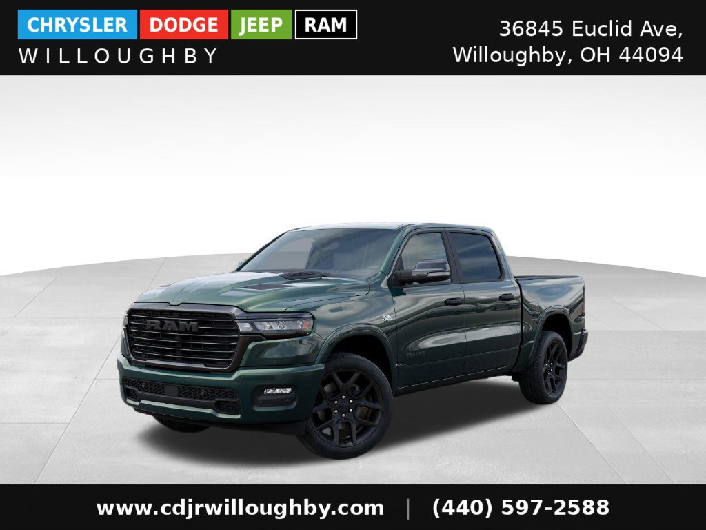 New 2026 RAM 1500 Laramie w/ Night Edition AWD/4WD 360° Tour