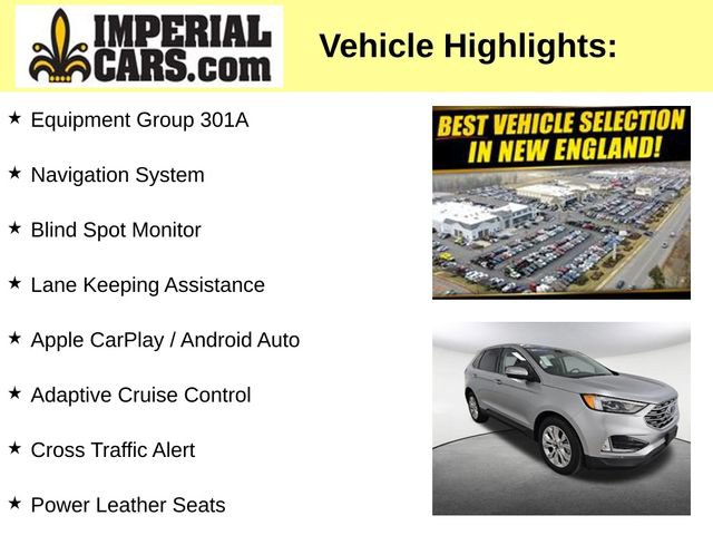 Used 2022 Ford Edge Titanium w/ Equipment Group 301A AWD/4WD image 3