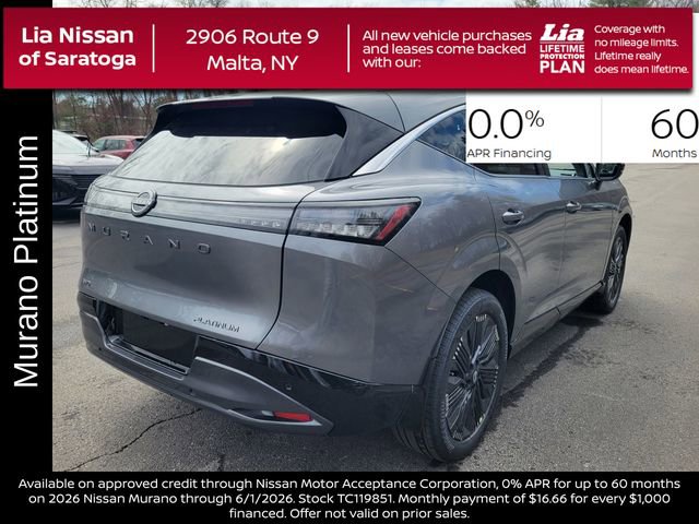 New 2026 Nissan Murano Platinum AWD/4WD image 3