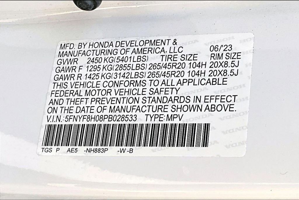 Used 2023 Honda Passport Elite image 16