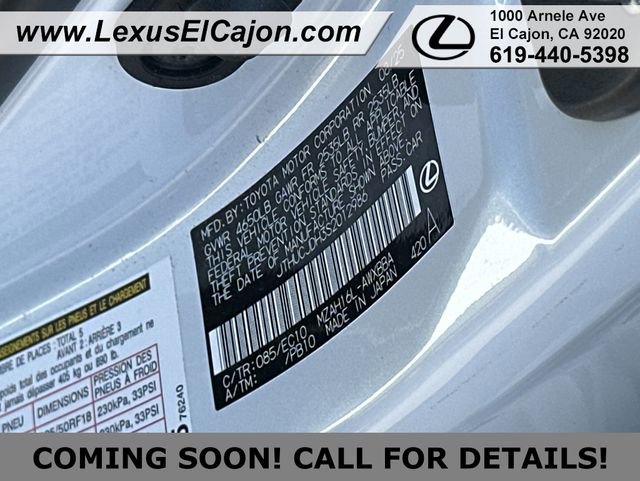 Used 2025 Lexus UX 300h AWD w/ Accessory Package (Z2) image 39