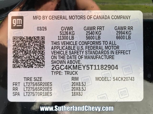 New 2026 Chevrolet Silverado 2500 Custom w/ Custom Value Package AWD/4WD image 49