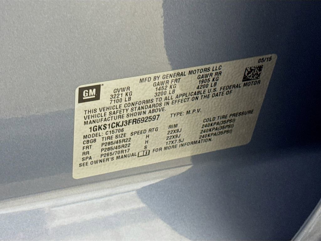 Used 2015 GMC Yukon Denali w/ Open Road Package image 33