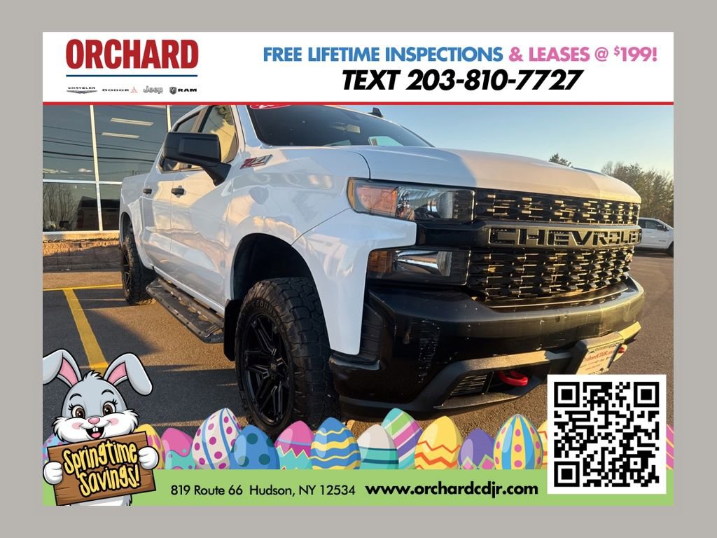 Used 2020 Chevrolet Silverado 1500 Custom Trail Boss w/ Custom Convenience Package AWD/4WD image 1