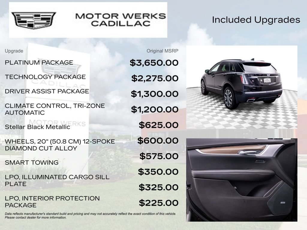 Certified 2024 Cadillac XT5 Sportv w/ Platinum Package AWD/4WD image 8