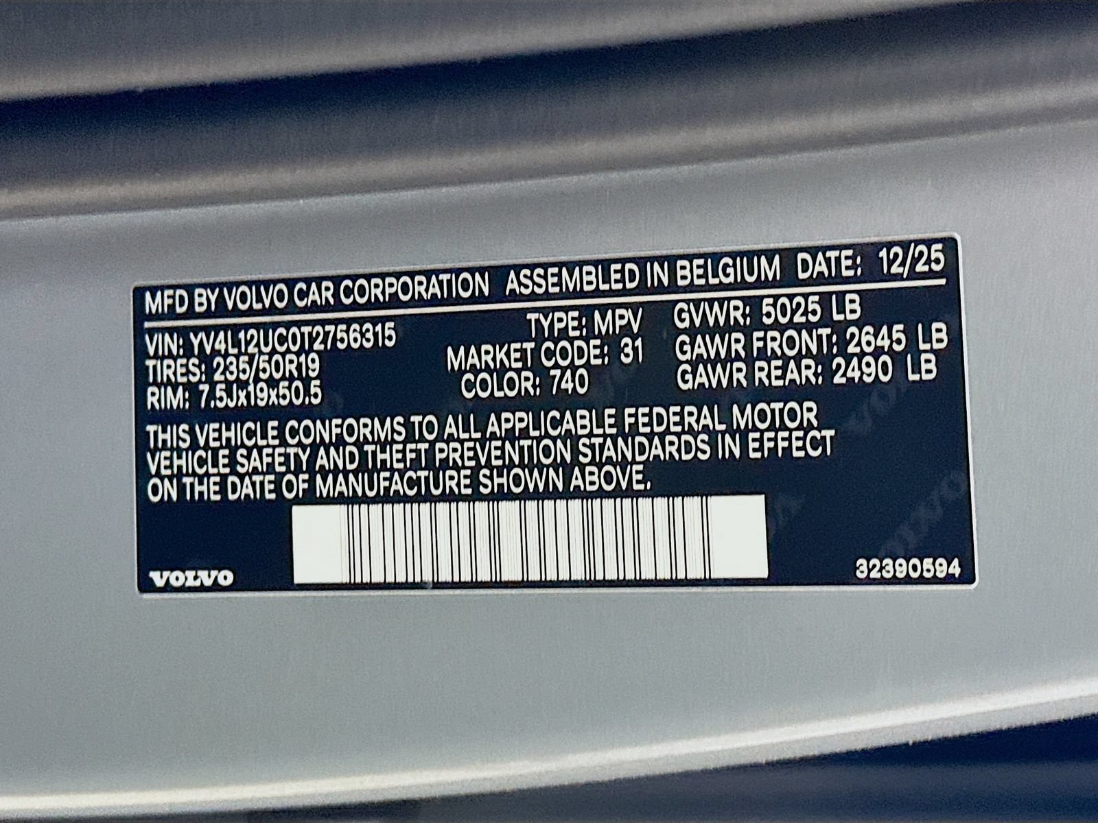 New 2026 Volvo XC40 B5 Plus w/ Protection Package Premier AWD/4WD image 49