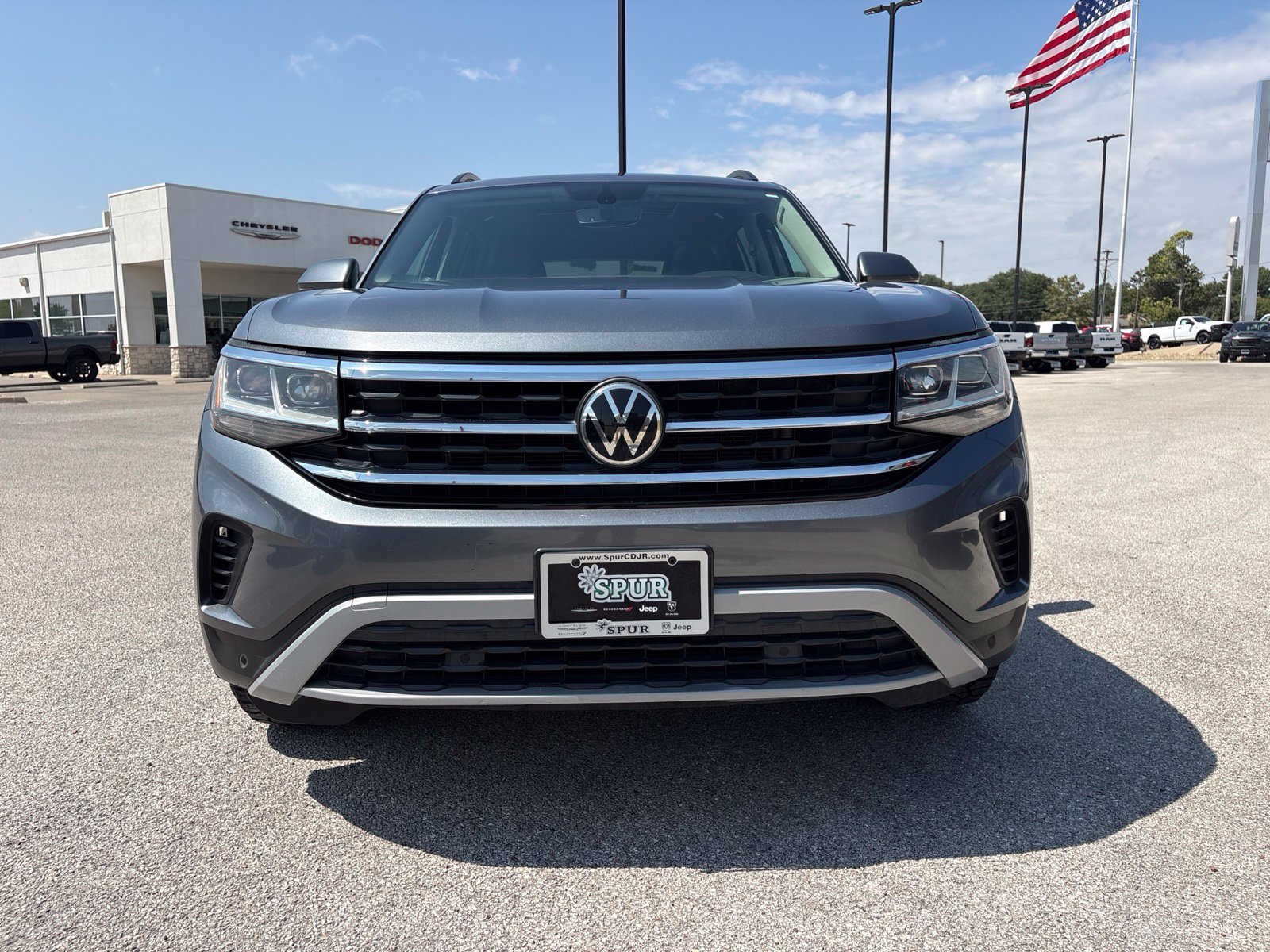Used 2021 Volkswagen Atlas SE w/ Panoramic Sunroof Package AWD/4WD image 9