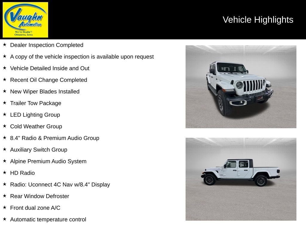 Used 2020 Jeep Gladiator Overland image 2