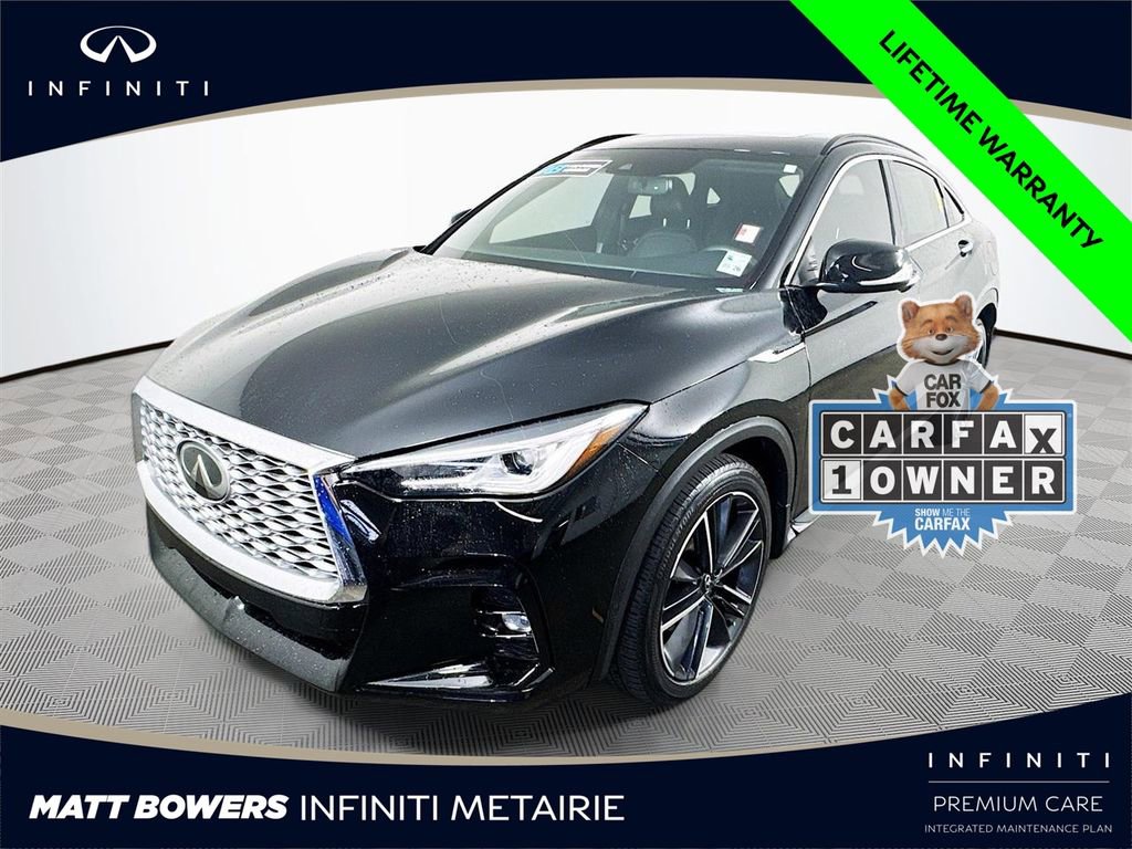 Certified 2022 INFINITI QX55 Luxe w/ Cargo Package AWD/4WD image 1