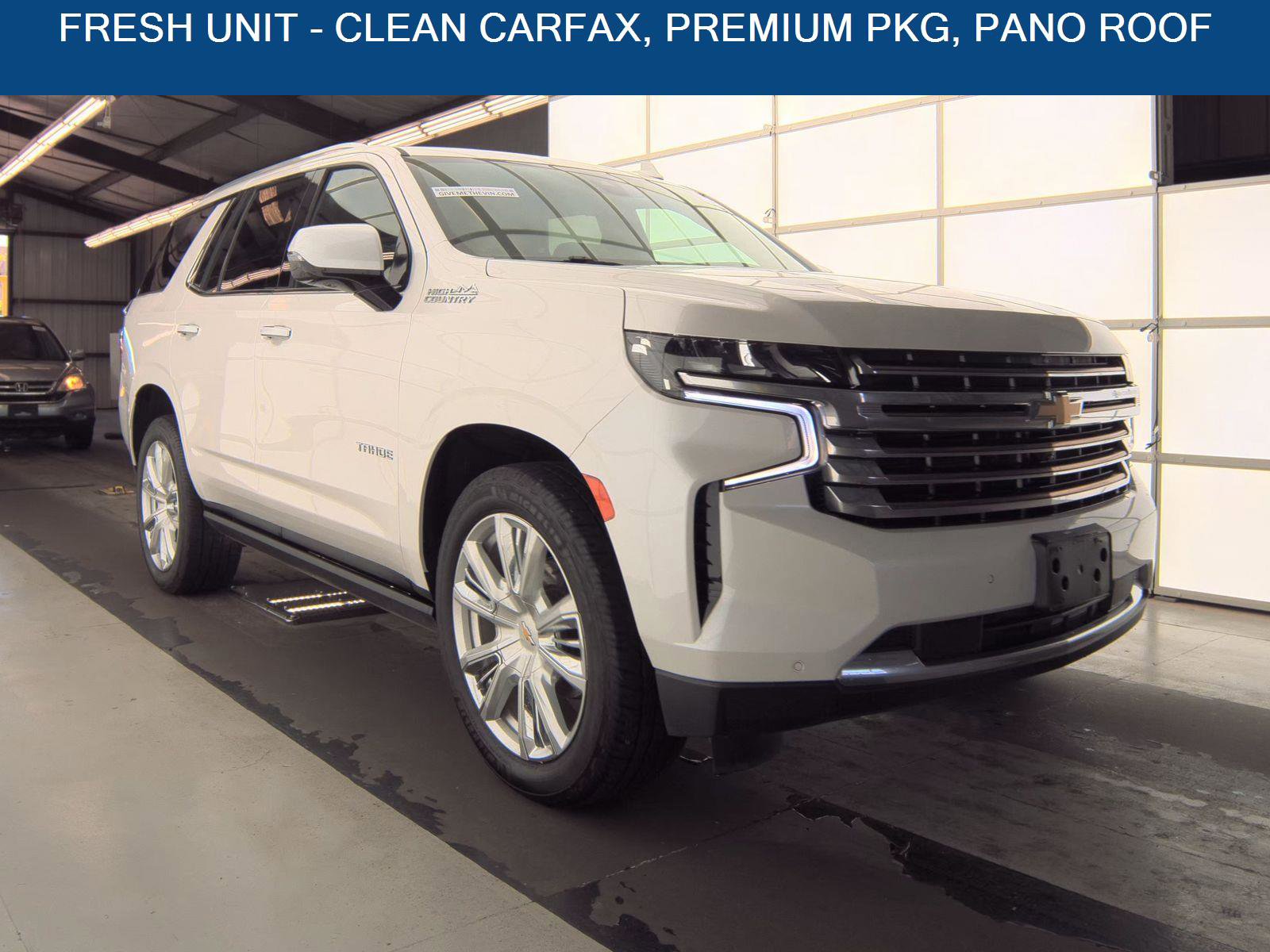 Used 2021 Chevrolet Tahoe High Country w/ Premium Package RWD image 1