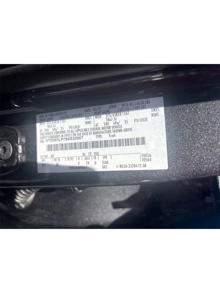 Used 2025 Ford F150 XLT w/ Equipment Group 301A Standard AWD/4WD image 21