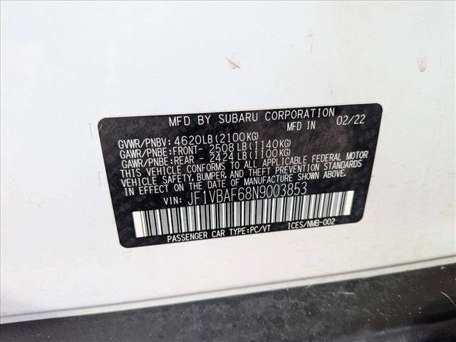 Used 2022 Subaru WRX Premium image 23