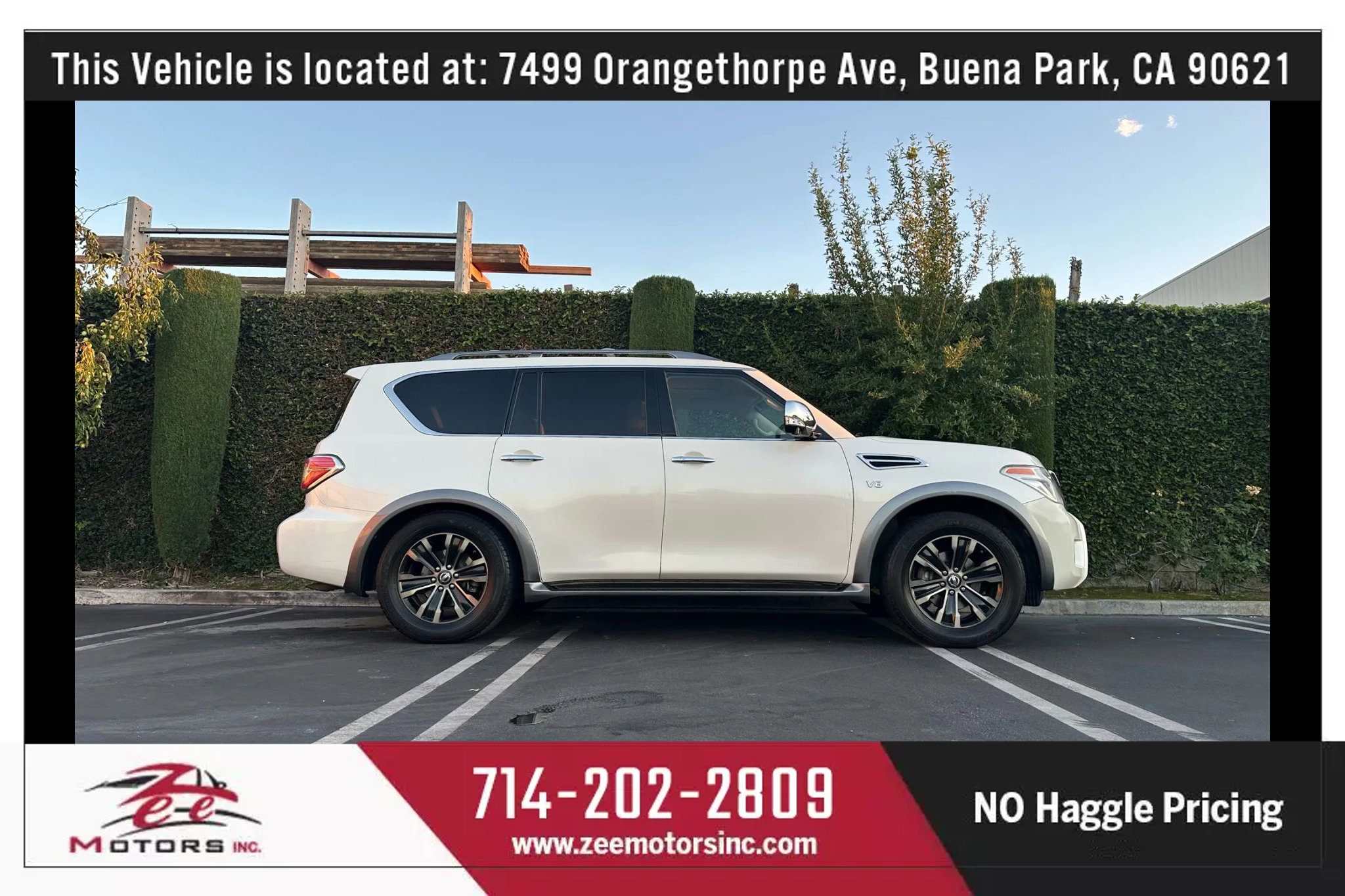 Used 2017 Nissan Armada Platinum w/ Captain Seat Package image 5