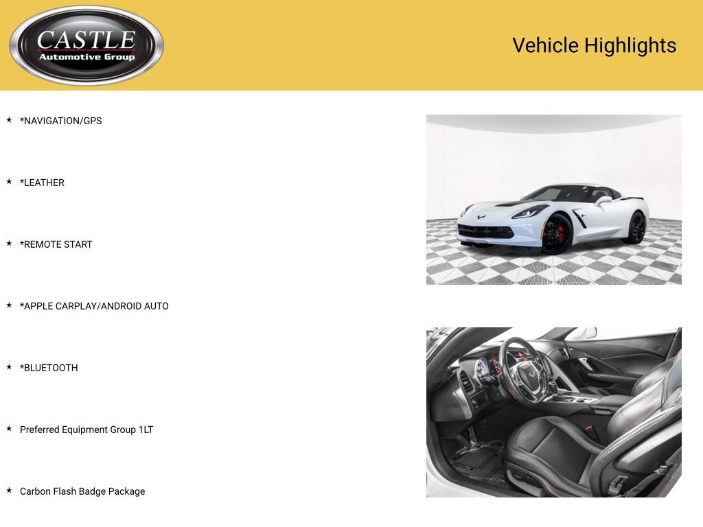 Used 2019 Chevrolet Corvette Stingray Coupe w/ Battery Protection Package RWD image 3