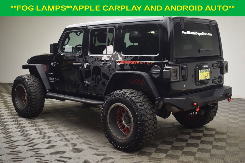 Used 2018 Jeep Wrangler Unlimited Sahara w/ Uconnect 4C Nav & Sound Group image 6