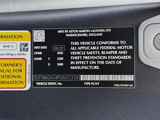 Used 2023 Aston Martin V12 Vantage image 26