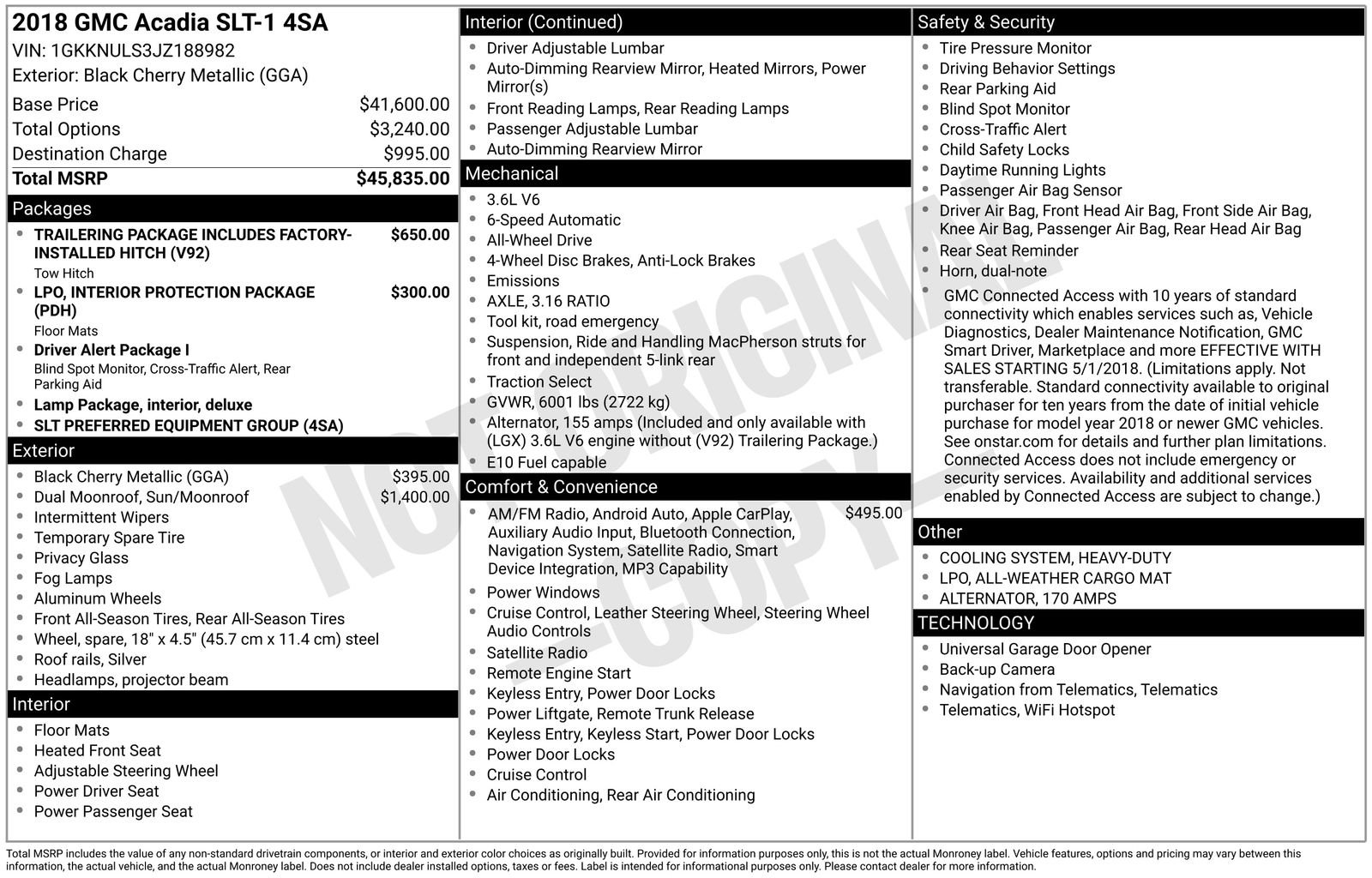 Used 2018 GMC Acadia SLT image 31