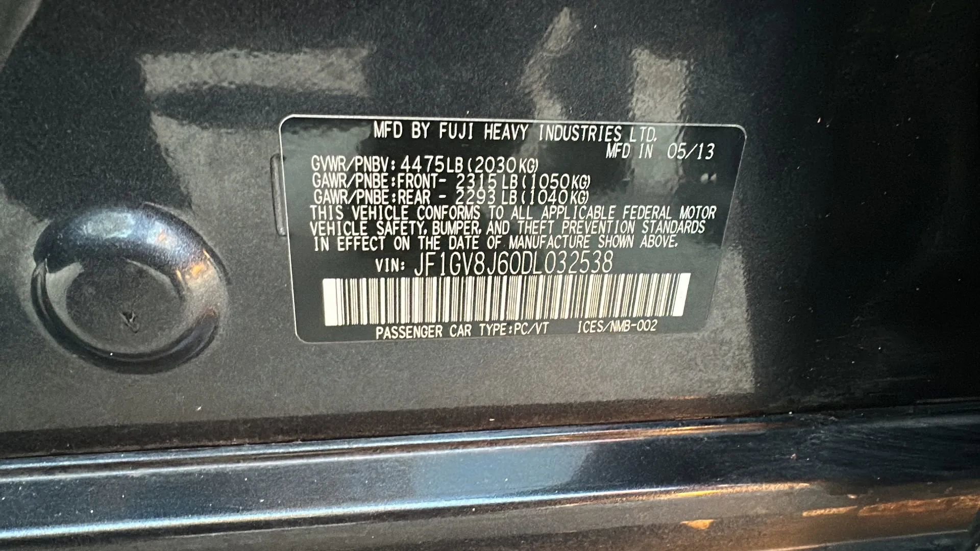 Used 2013 Subaru Impreza WRX STI image 39