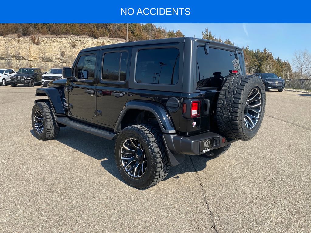 Used 2021 Jeep Wrangler Unlimited Sahara w/ Uconnect 4C Nav & Sound Group image 4
