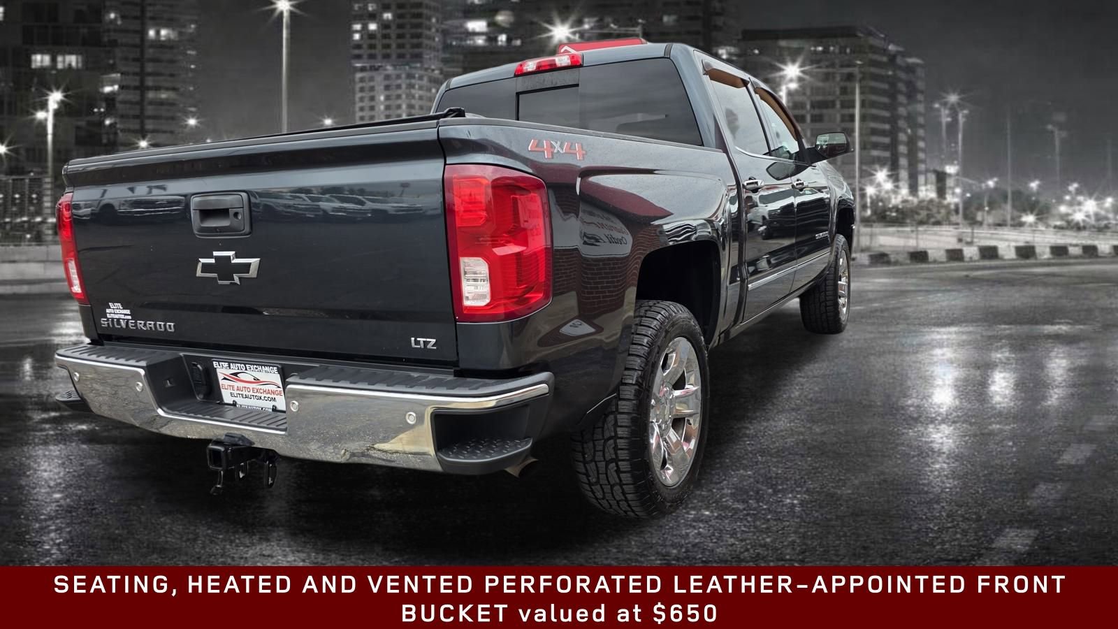 Used 2018 Chevrolet Silverado 1500 LTZ w/ Sport Package AWD/4WD image 8