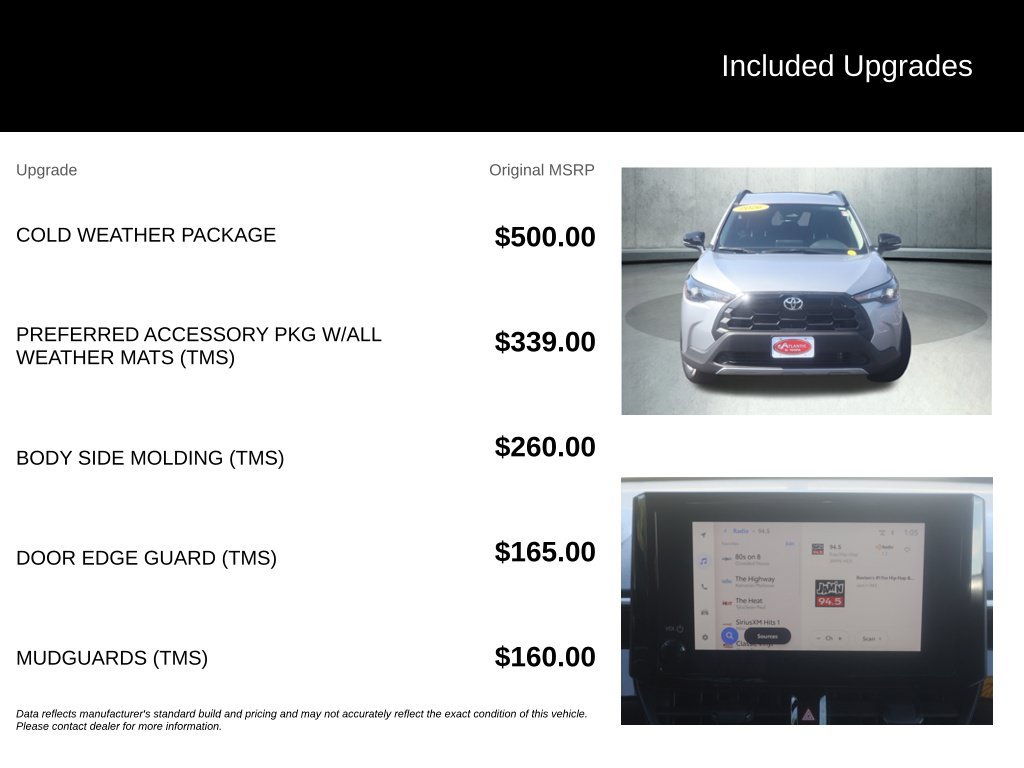 Used 2026 Toyota Corolla Cross LE w/ Cold Weather Package AWD/4WD image 31