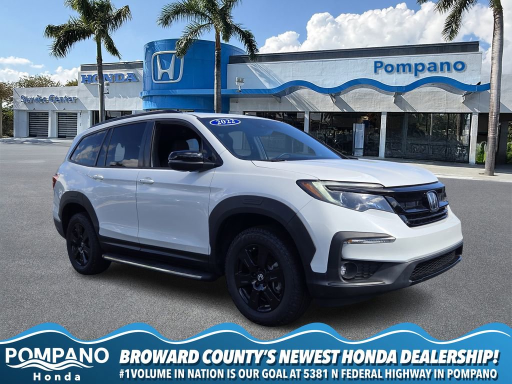 Certified 2022 Honda Pilot TrailSport image 1