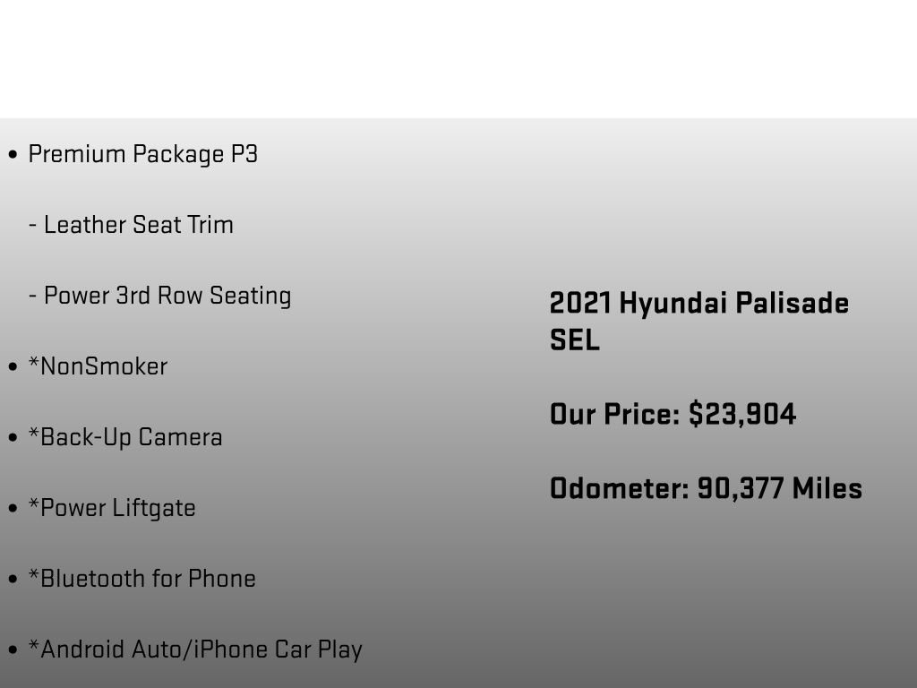 Used 2021 Hyundai Palisade SEL w/ Premium Package AWD/4WD image 24