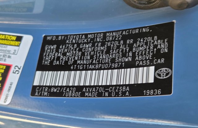 Used 2023 Toyota Camry SE w/ Blackout Package (TMS) image 23